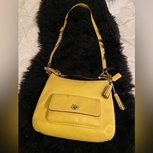 Coach purse great condition has a small blemish on it can be touched up.
